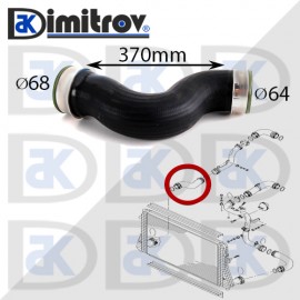 Маркуч турбо Audi A3 TT Seat Altea Leon Toledo Skoda Octavia Superb Volkswagen Golf Jetta Passat Touran